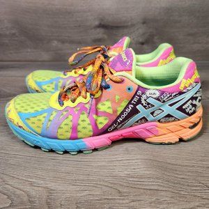 ASICS Gel Noosa Tri 9 Running Shoe Sneaker Women’s Rainbow T458N Size 7.5